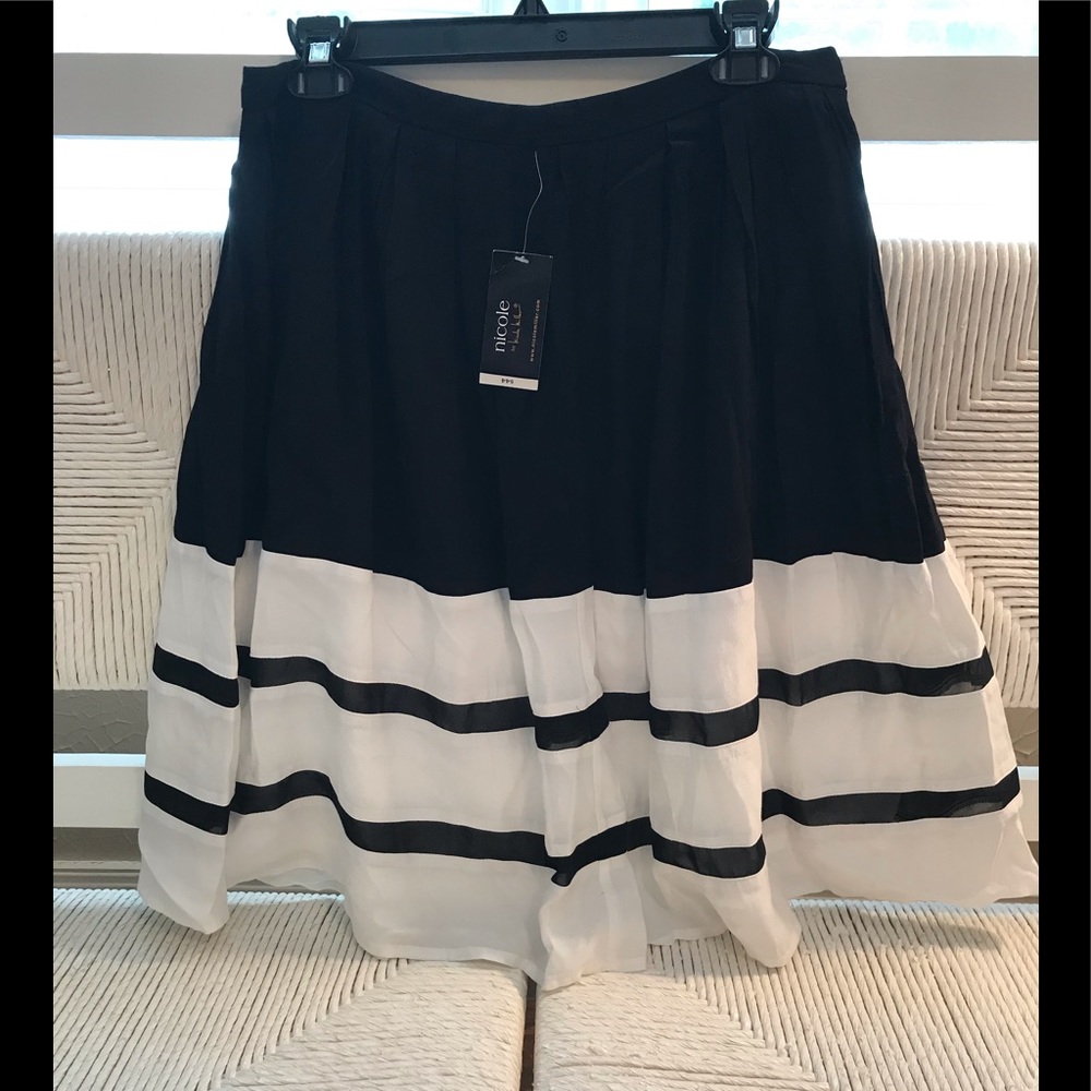 Nicole Miller Full Midi Skirt